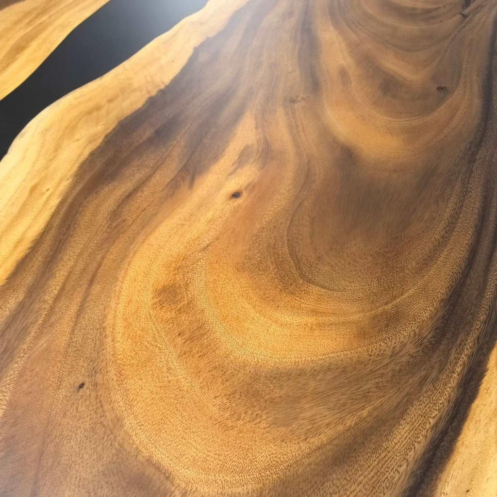 Big family dining table for 10-12 people black river table extra wide - MOOKA FURNITURE