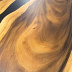 Big family dining table for 10-12 people black river table extra wide - MOOKA FURNITURE