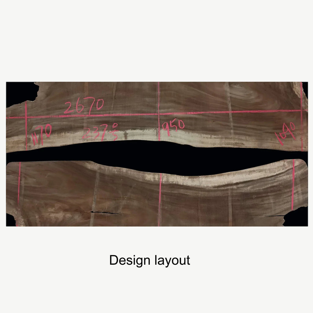 Unique river dining table - MOOKA FURNITURE