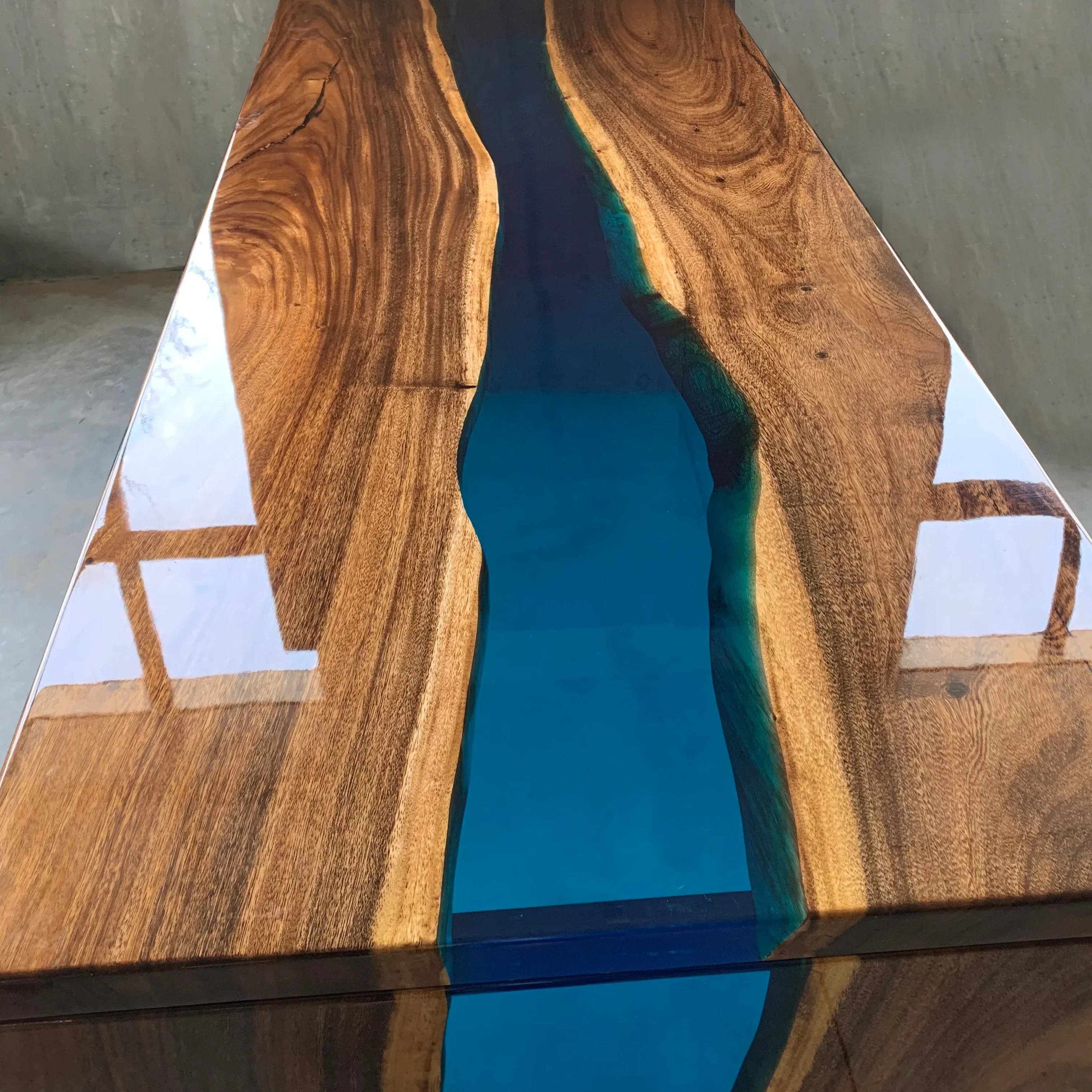 Make to order one of a kind dining table waterfall table - MOOKA FURNITURE
