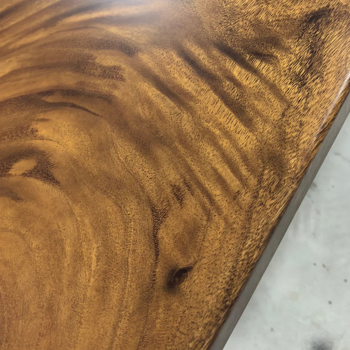 120 inch black resin river table large wood dining table for 10-12 people - MOOKA FURNITURE