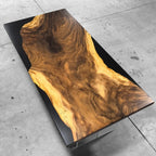 Craftsmanship single masterpiece solid wood dining table for 8 people - MOOKA FURNITURE