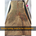 Fast selling black epoxy dining table - MOOKA FURNITURE