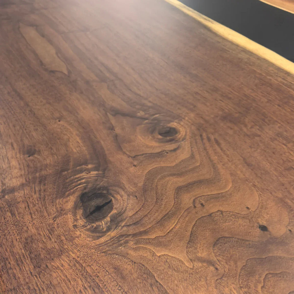 Blackwalnut stylish dining room table for 8-10 people - MOOKA FURNITURE