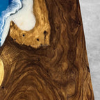 Coastal scene ocean style handmade river table dining table for 6-8 seaters - MOOKA FURNITURE