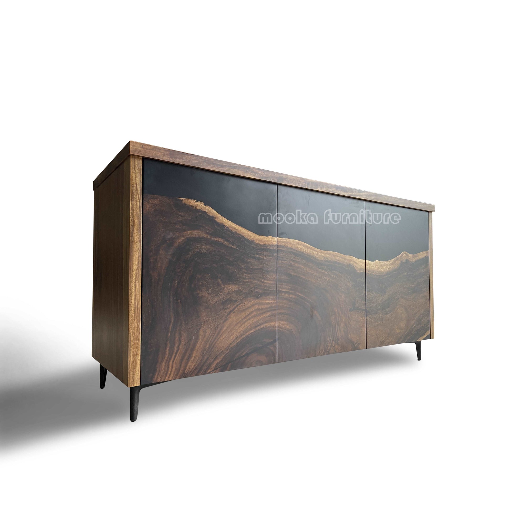 Resin Wood Cabinets - MOOKAFURNITURE