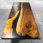 Contemporary unique style luxury wood dining table for 10 people - MOOKA FURNITURE