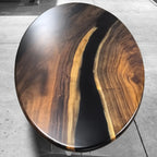 Luxury solid wood big size Oval shape dining table for 12 seats - MOOKA FURNITURE