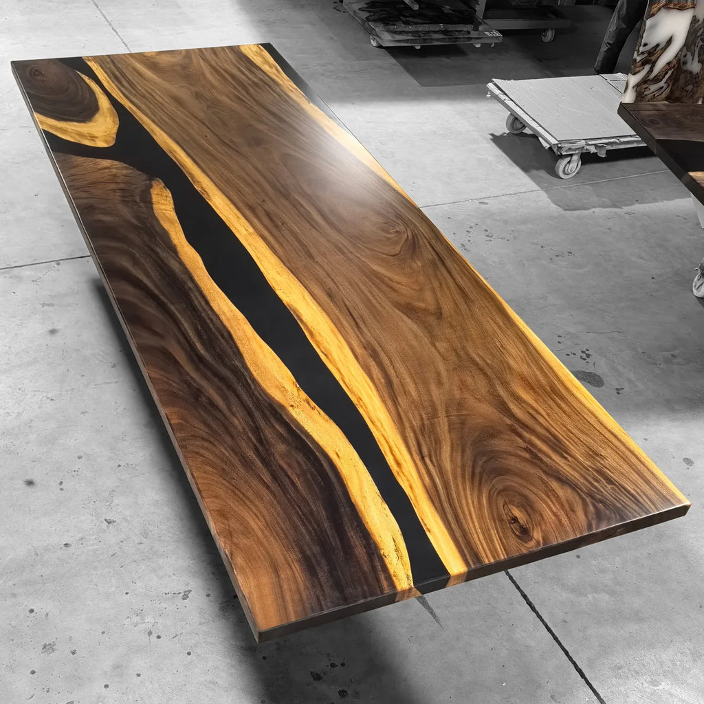 10 people dining table luxury river table - MOOKA FURNITURE