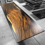 Massive Boardroom table in 13 ft for 14 people solid wood conference table custom made - MOOKA FURNITURE
