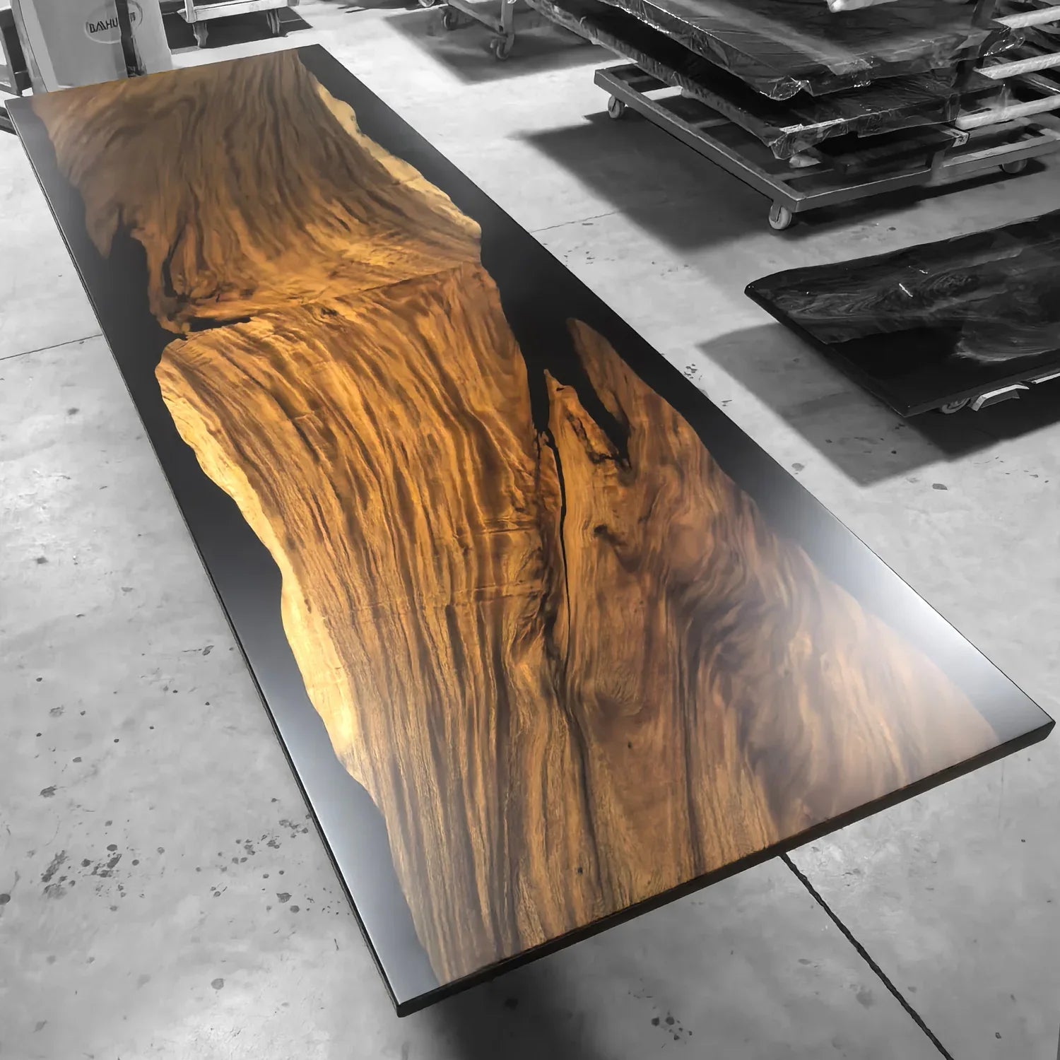 Massive Boardroom table in 13 ft for 14 people solid wood conference table custom made - MOOKA FURNITURE
