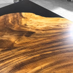 Craftsmanship single masterpiece solid wood dining table for 8 people - MOOKA FURNITURE