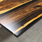 12ft Long table for 14 people big dining room open space table custom made wood table - MOOKA FURNITURE