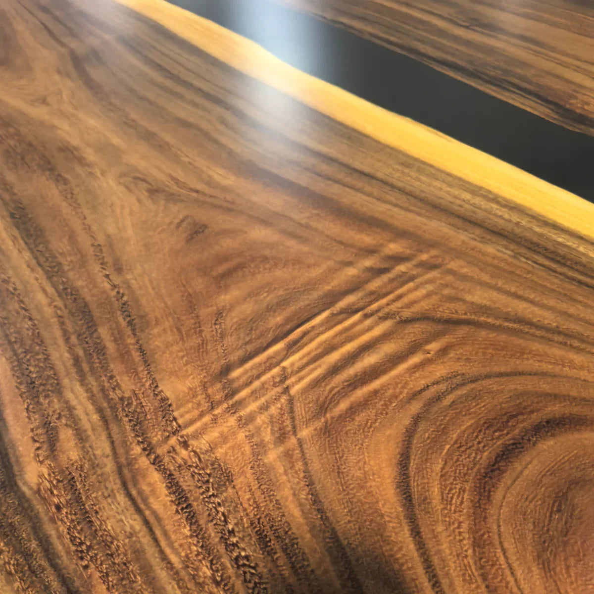 Massive Boardroom table in 12 ft for 12-14 people solid wood river epoxy conference table custom made - MOOKA FURNITURE