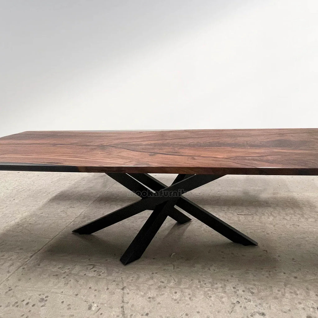 Starburst Table Base Straw-bundle-shaped Table Base match to table top for 10-12 people - MOOKA FURNITURE