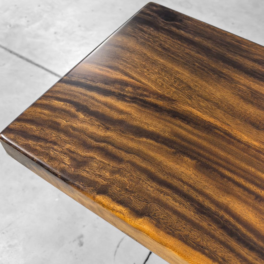 120 inch solid natural wood dining table with bench for 10-12 people