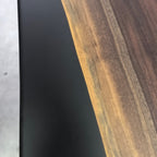 10feet meeting room table black walnut solid wood eye-catching conference table for 10 seats