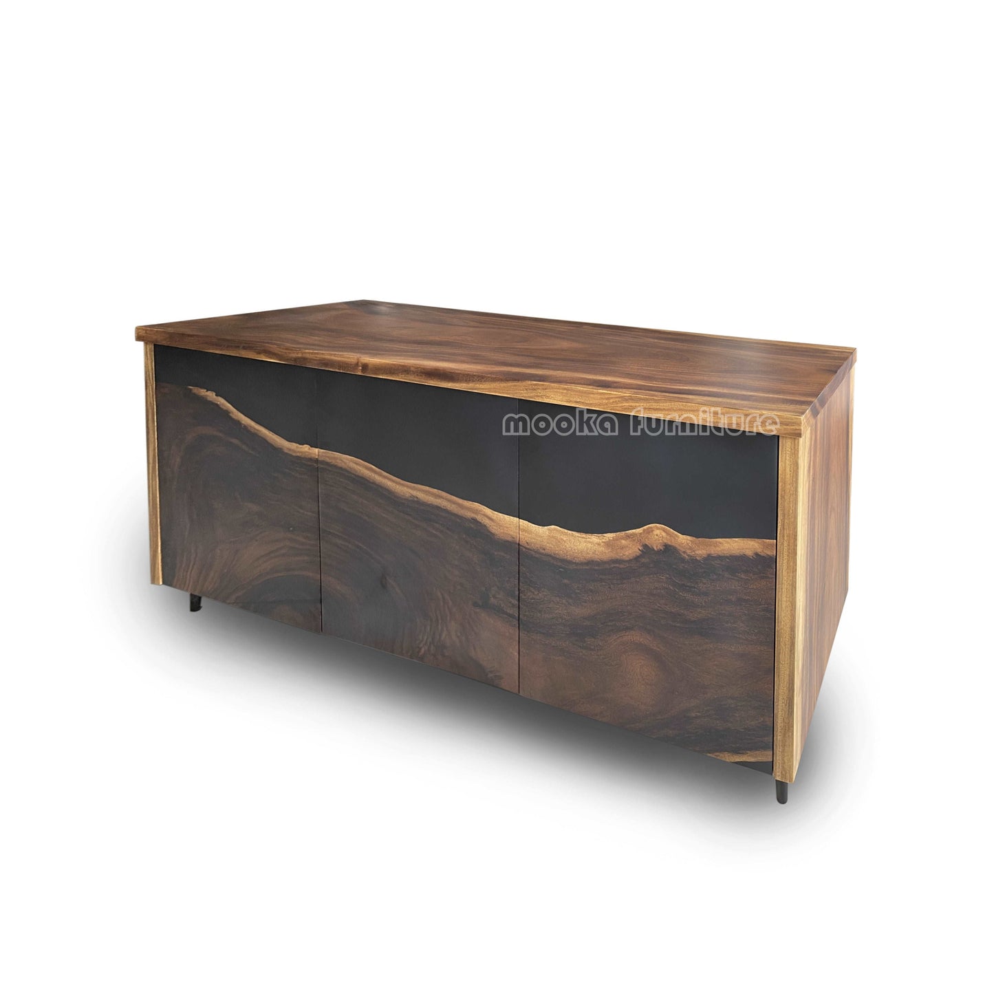 Resin Wood Cabinets - MOOKAFURNITURE