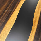 12ft Long river table for 14 people big dining room custom made wood table - MOOKA FURNITURE