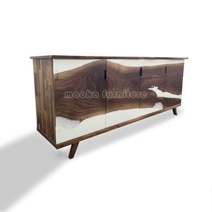 Resin Wood Cabinets - MOOKAFURNITURE