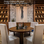 Wine cellar round table in 42“ for 4 people - MOOKA FURNITURE