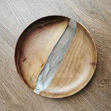 Load image into Gallery viewer, BLACK WALNUT RESIN TRAY FREE SHIPPING MKTY011-20 - MOOKAFURNITURE