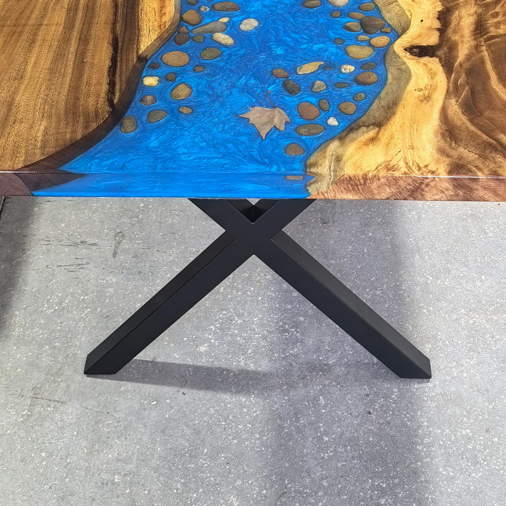 The X legs 28" height for river table (6-8 people) - MOOKA FURNITURE