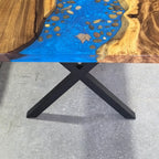 The X legs 28" height for river table (6-8 people) - MOOKA FURNITURE