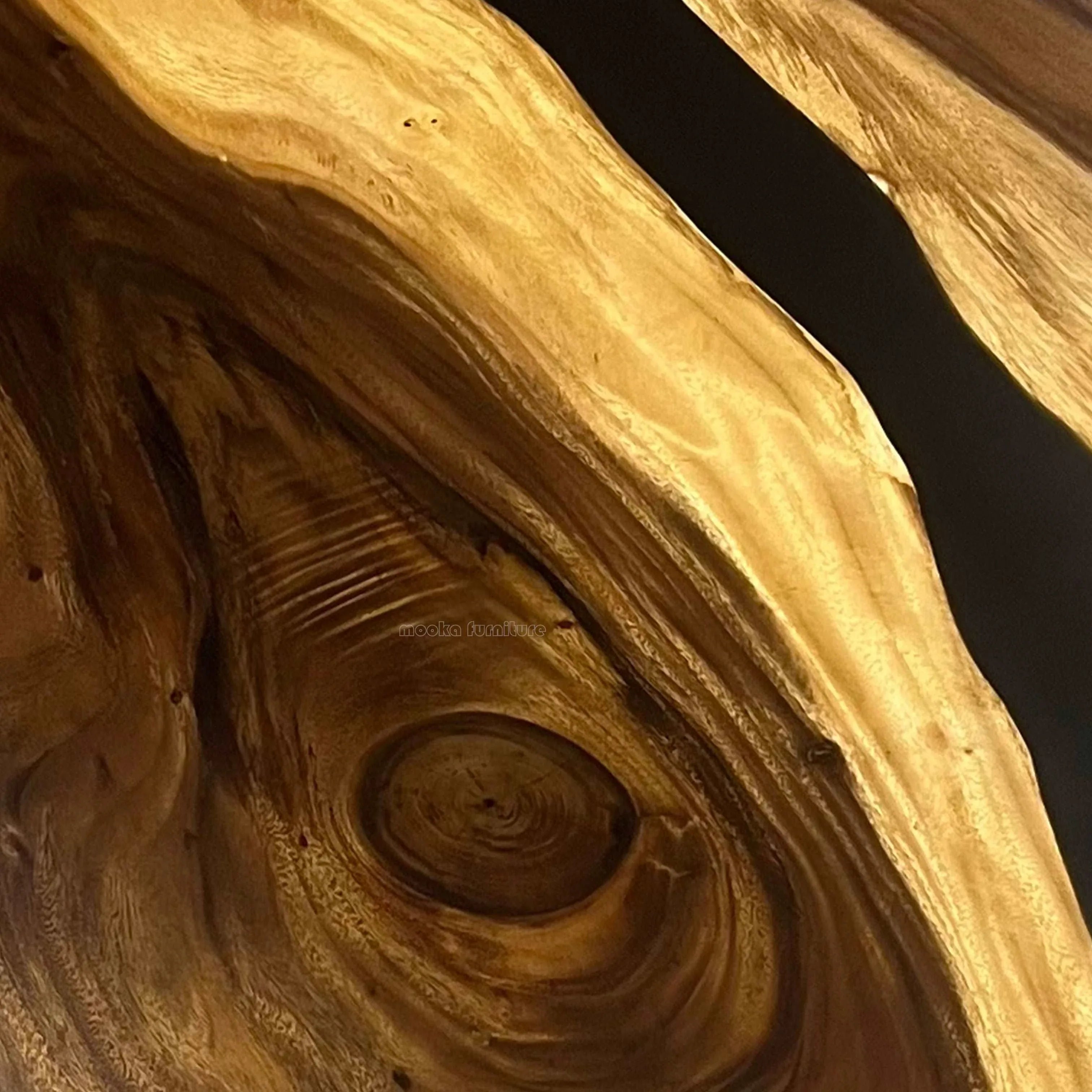 Decor with Bespoke river Table for 8 people - MOOKA FURNITURE