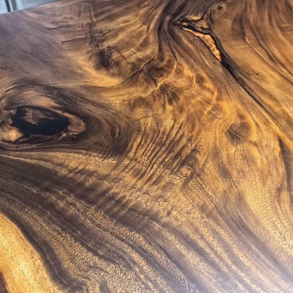 Massive table in 12 ft for 14 person solid wood river epoxy conference table custom made - MOOKA FURNITURE