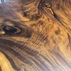 Massive table in 12 ft for 14 person solid wood river epoxy conference table custom made - MOOKA FURNITURE