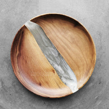 Load image into Gallery viewer, BLACK WALNUT RESIN TRAY FREE SHIPPING MKTY011-20 - MOOKAFURNITURE