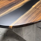 Luxury solid wood big size Oval shape dining table for 12 seats - MOOKA FURNITURE