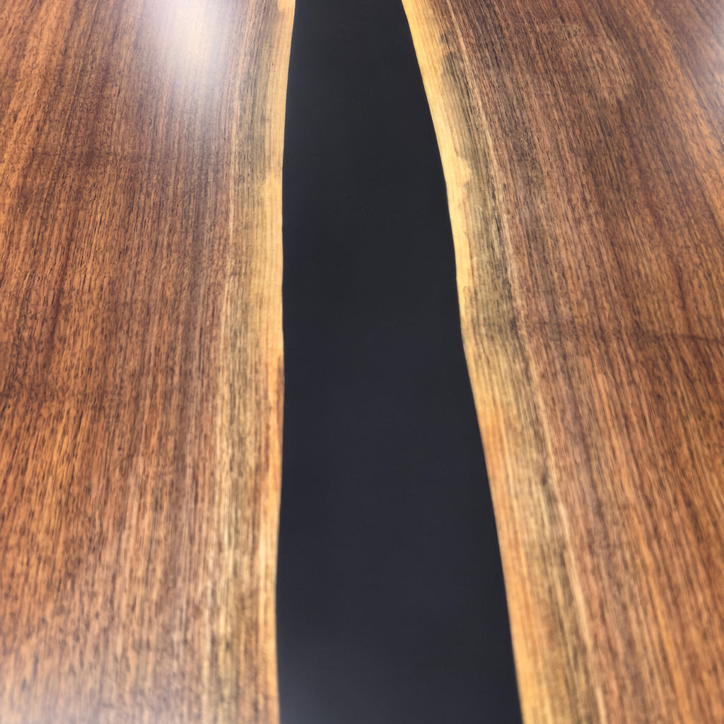 Luxury bookmatch blackwalnut  solid wood conference table for 12-14 seats