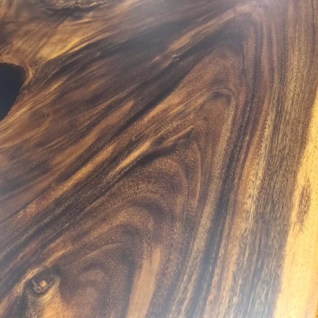 Luxury organic wood dining table large for 8-10 people - MOOKA FURNITURE