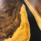 Contemporary unique style luxury wood dining table for 10 people - MOOKA FURNITURE