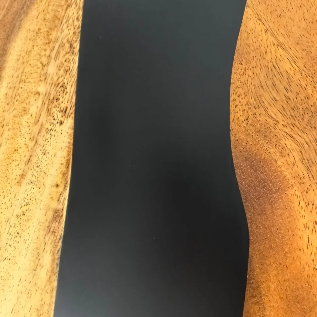 Unique stylish organic natural wood table 10ft dining table with bench for 10-12 people - MOOKA FURNITURE