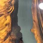 Luxury one piece wood dining room table for 8-10 person luxurious homes - MOOKA FURNITURE