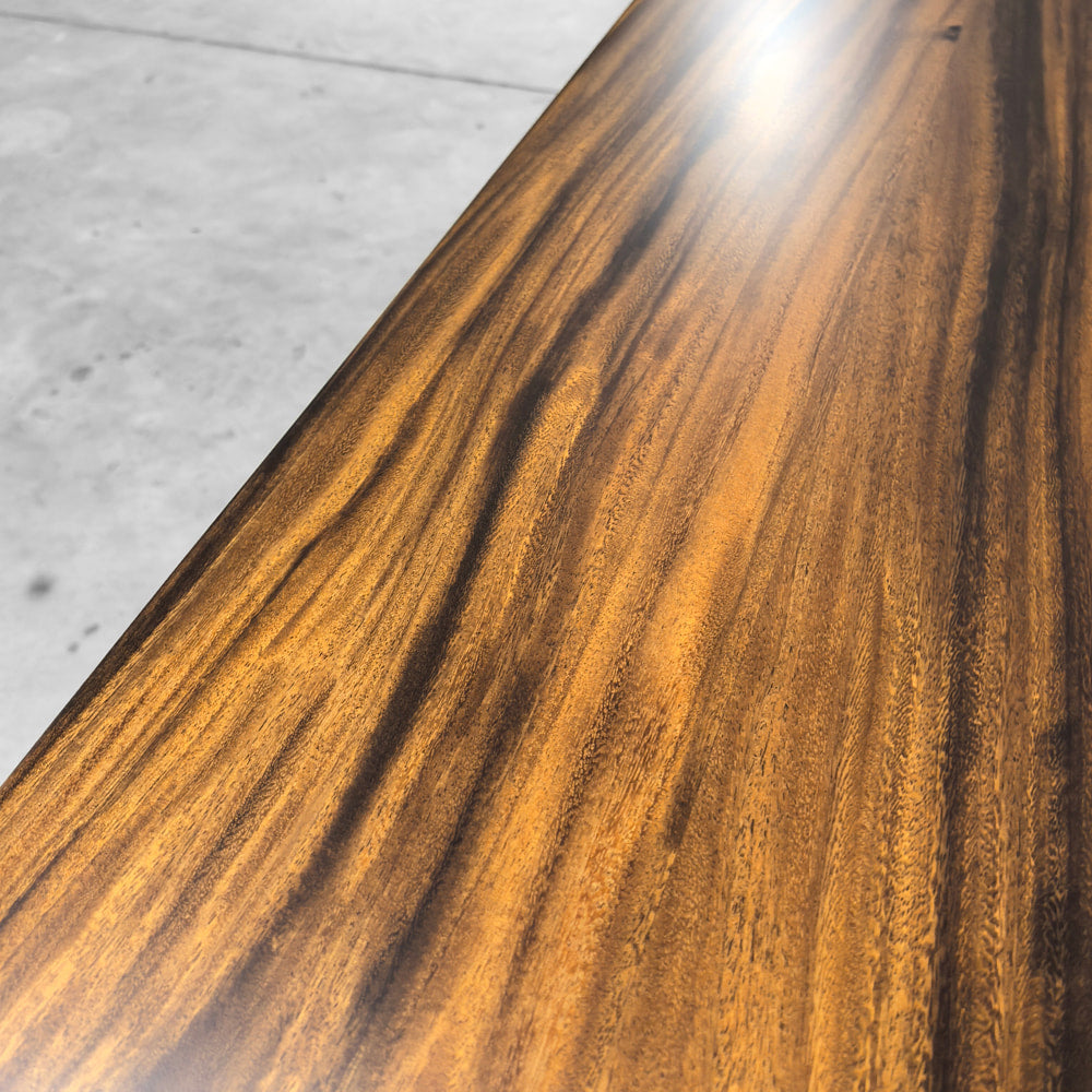 120 inch solid natural wood dining table with bench for 10-12 people