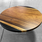 Breakfast nook round dining table in 42“ for 4 people - MOOKA FURNITURE