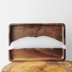 BLACK WALNUT RESIN TRAY FREE SHIPPING MKTY011-30A - MOOKA FURNITURE