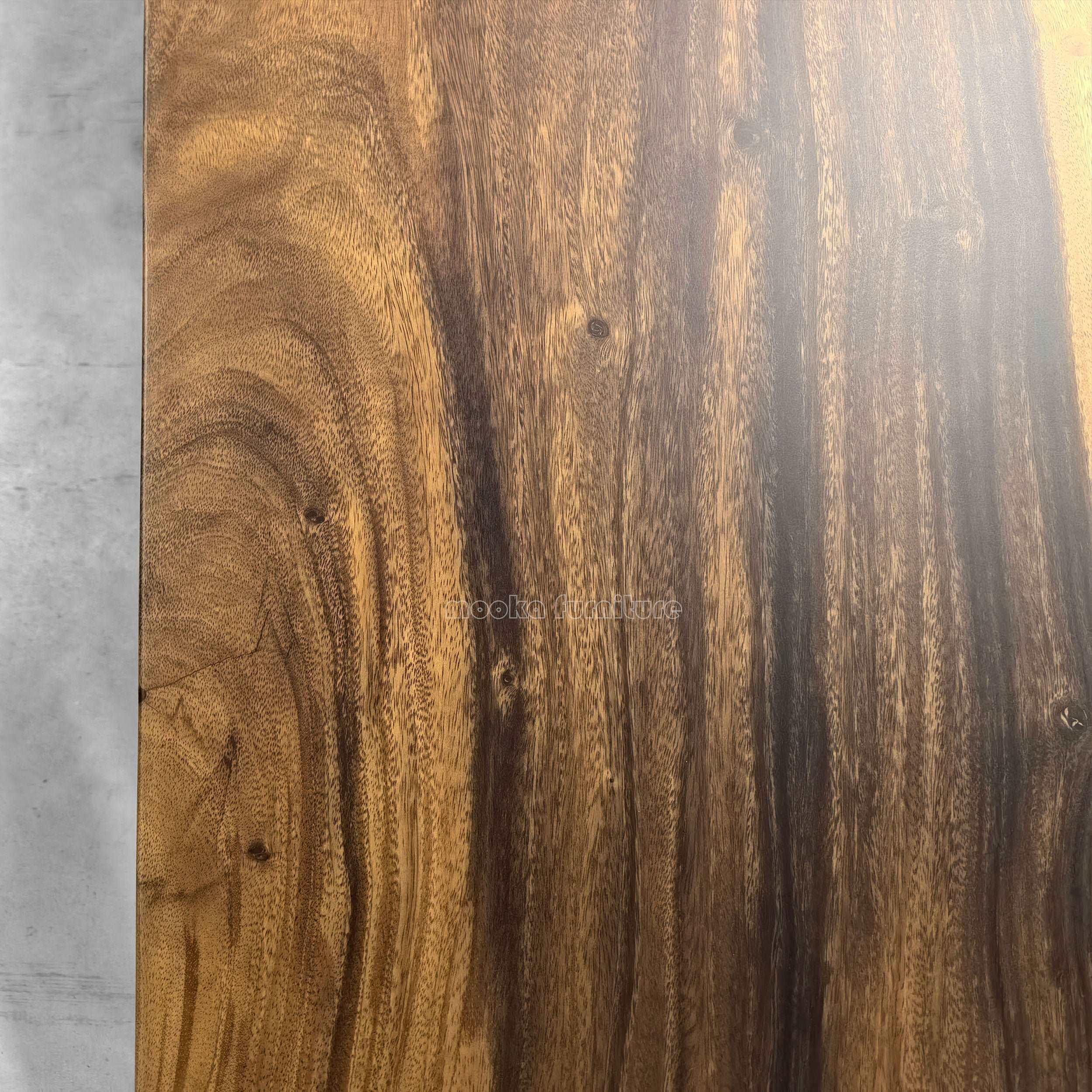 12ft Long river table for 14 people big dining room custom made wood table - MOOKA FURNITURE