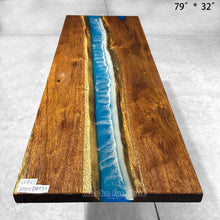 Load image into Gallery viewer, Resin Wood Dining Table - MOOKA FURNITURE