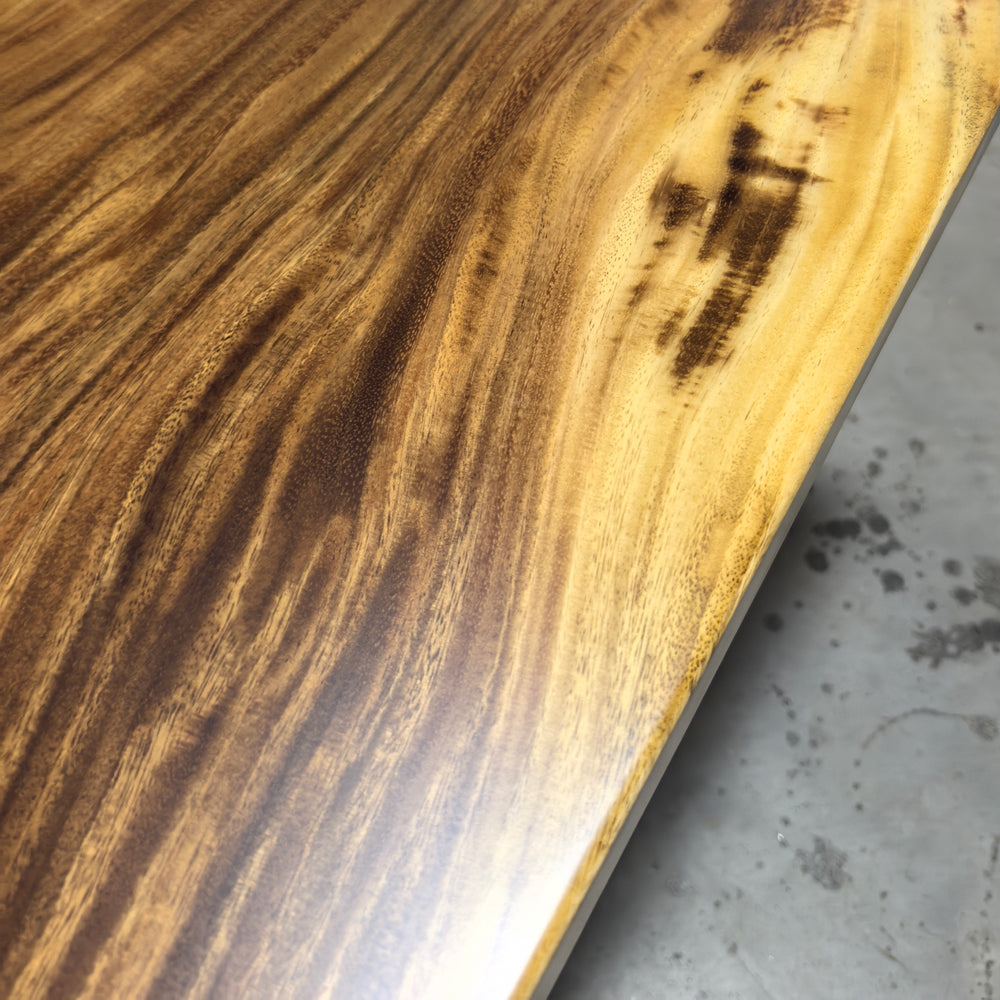 Custom Handcrafted solid wood dining table for big family gathering dining table