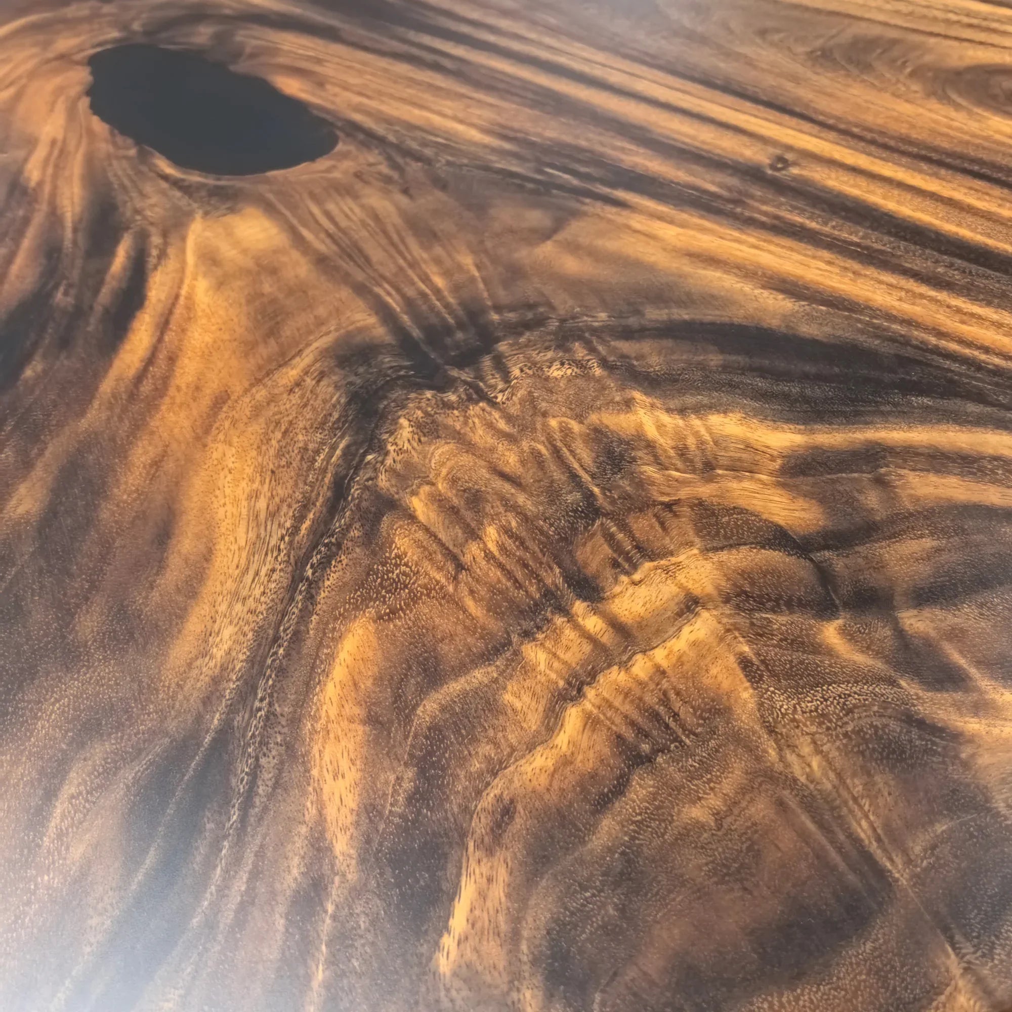 Luxury organic wood dining table large for 8-10 people - MOOKA FURNITURE