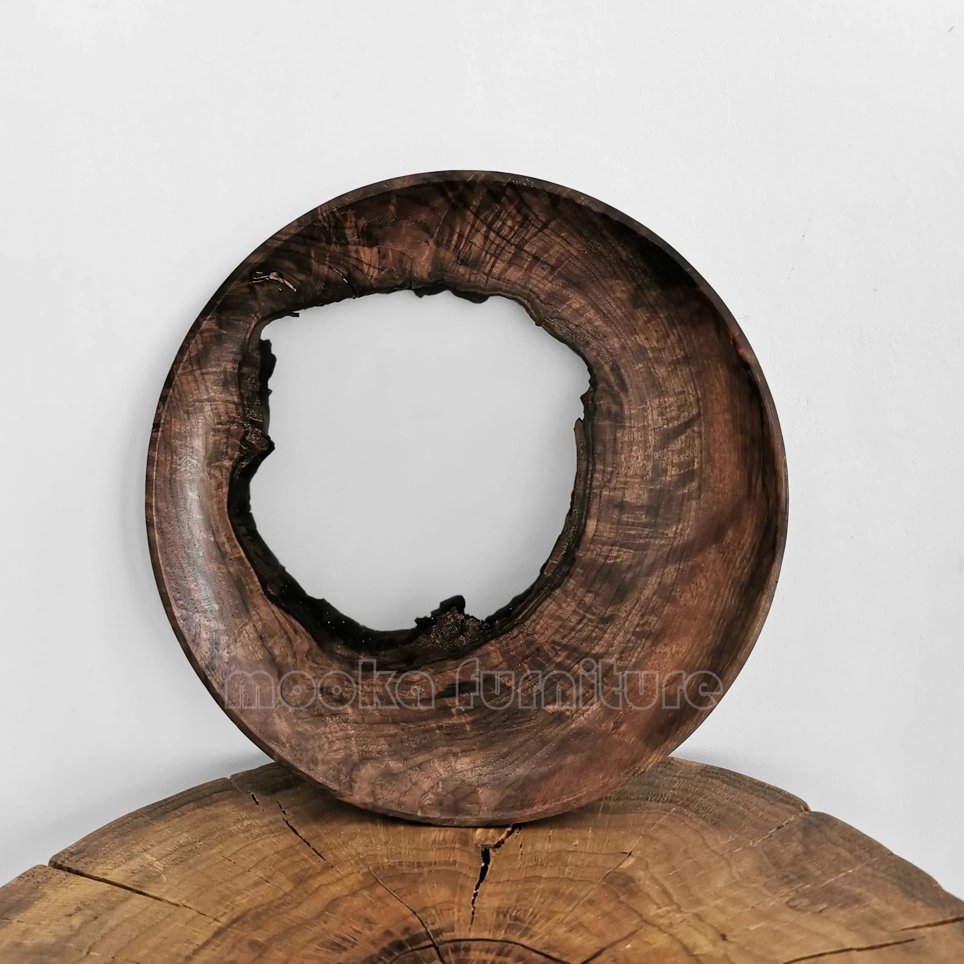 BLACK WALNUT RESIN TRAY FREE SHIPPING - MOOKA FURNITURE