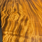 Luxury one piece wood dining room table for 8-10 person luxurious homes - MOOKA FURNITURE