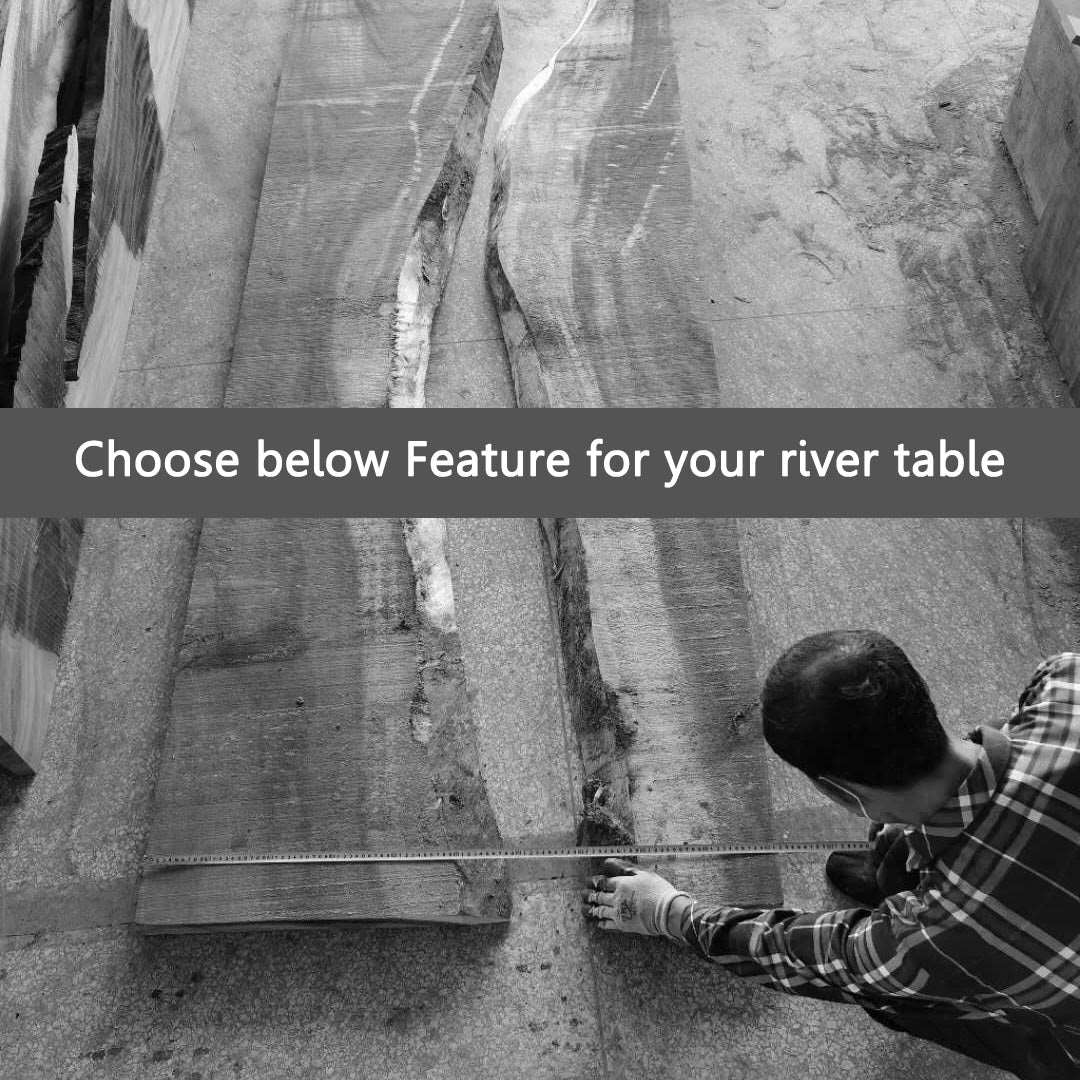 Custom made river table - MOOKAFURNITURE