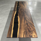 Unique live edge custom made luxury dining table 14ft  for 14-16 people
