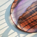 BLACK WALNUT RESIN TRAY FREE SHIPPING - MOOKA FURNITURE